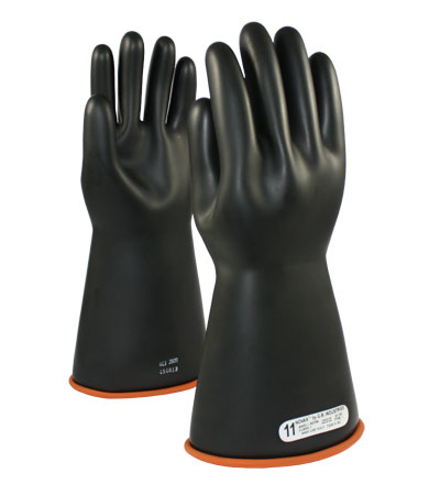 Class 1 Two-Tone Insulating Gloves 14