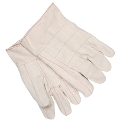 Memphis Heavy Weight Gloves, 2 1/2" Band Top, 100% Cotton, Knuckle Strap from MCR Safety