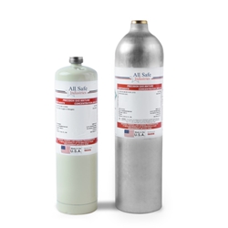 10% LEL Methane (0.5% vol) Calibration Gas from All Safe Industries