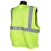 Economy Green Mesh Class 2 Safety Vest With Zipper