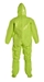 Tychem 10000 Coverall w/ Respirator Fit Hood, Elastic Wrists, Attached Socks & Outer Boot Flaps - TK128T  LY  00