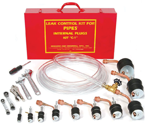 Series "C-1" Pipe Plugger Kit from Edwards and Cromwell
