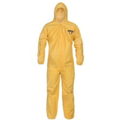 ChemMax 1 Coverall w/ Attached Hood and Elastic Wrists and Ankles from Lakeland Industries