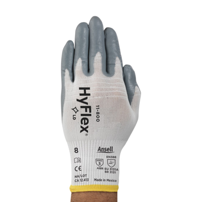 HyFlex Foam Nitrile Palm Coated Knit Assembly Gloves from Ansell