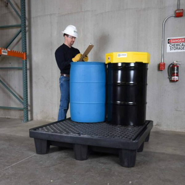 Ultratech Ultra-Spill Economy Pallet (4-Drum Model) from Ultratech