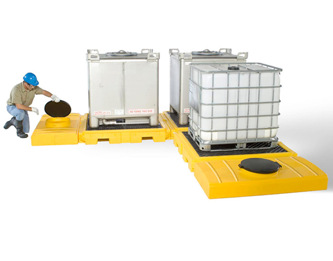 Ultratech Ultra-Modular IBC Spill Pallets from Ultratech