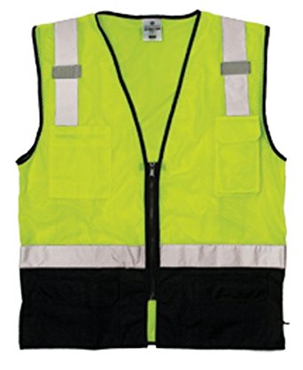 Black Bottom Hi-Viz Vest from ML Kishigo