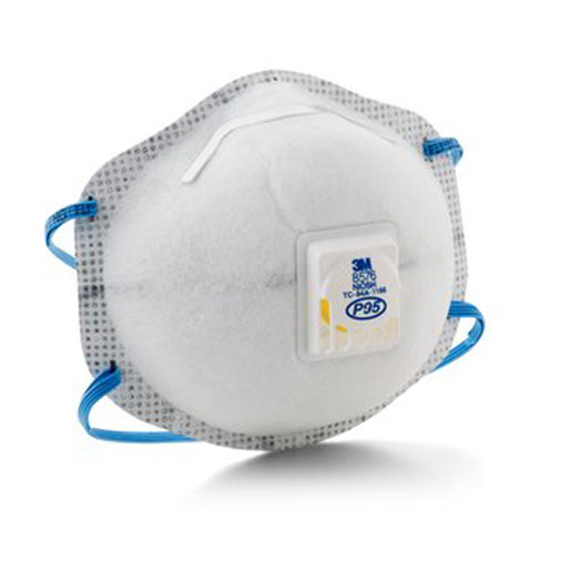 P95 Particulate Respirator 8576 w/ Nuisance Level Acid Gas Relief from 3M