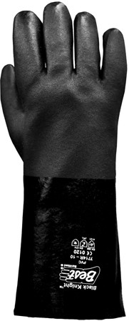 Best Black Knight PVC Work Gloves from Showa Glove