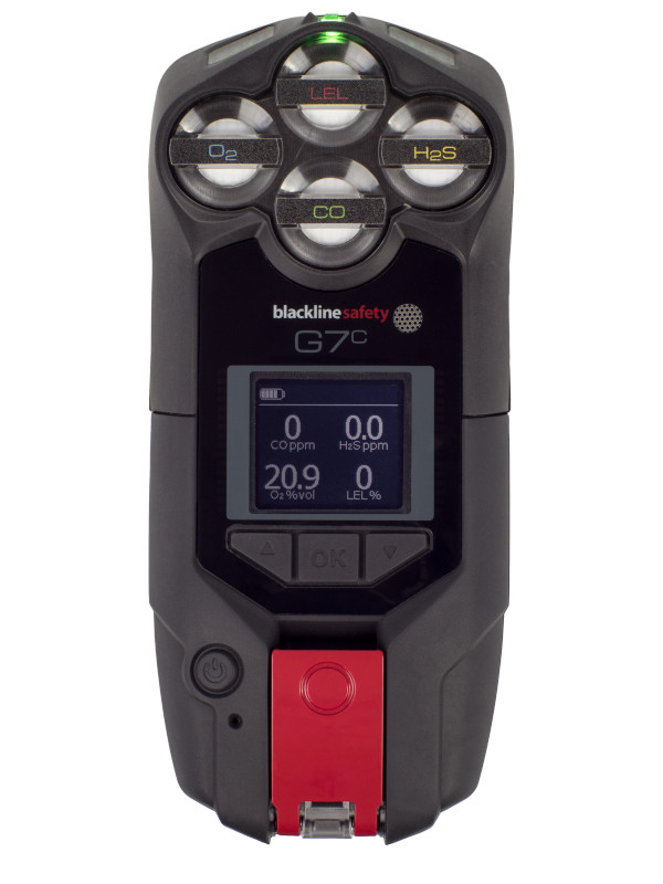 G7c Wireless 1 to 5 Gas Detector from Blackline Safety