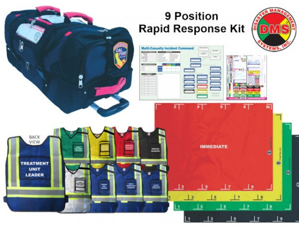 Rapid Response Kit for MCIs - 9 Position from Disaster Management Systems