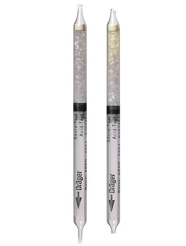 Acid Test Detection Tubes - Qualitative from Draeger