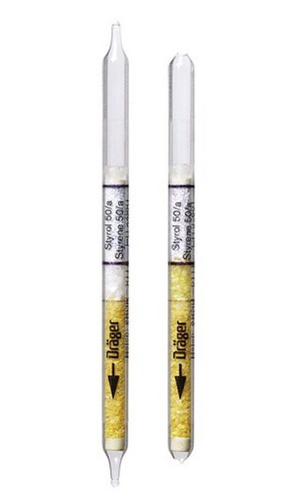 Monostyrene Detection Tubes 50/a (50 - 400 ppm) from Draeger