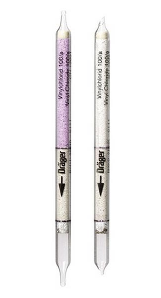 Vinyl Chloride Detection Tubes 100/a (100 - 3000 ppm) from Draeger
