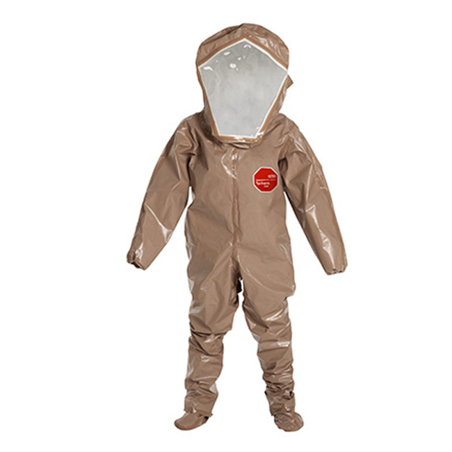 Tychem 5000 Level B Encapsulated Suit w/ Expanded Back, Rear Entry C3528T  TN  00-S, C3528T  TN  00-M, C3528T  TN  00-L, C3528T  TN  00-XL