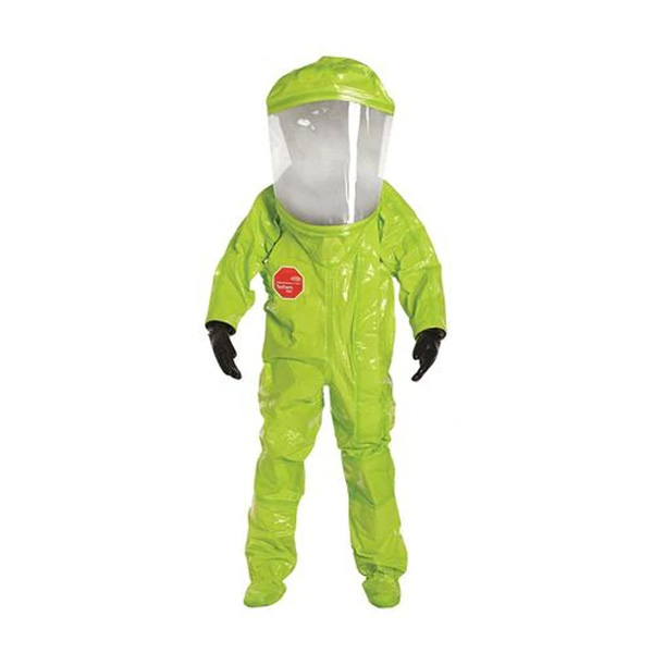 Tychem  10000 Level A Encapsulated Suit (NFPA 1994, Class 2) w/ Expanded Back, Front Entry from DuPont