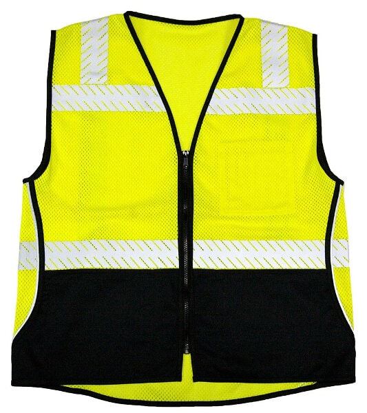 Flame Resistant Black Series Mesh Vest from ML Kishigo