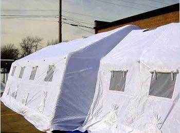 FSI DAT Series Pneumatic Isolation Shelter 13'W x 23'L x 9'H from FSI