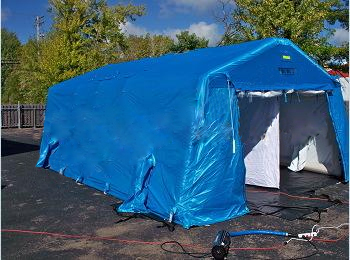 FSI Decon Shower Shelter System from FSI