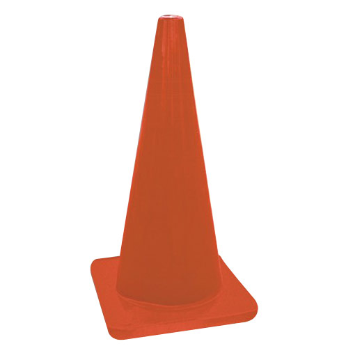 Red/Orange Standard Traffic Cones from Accuform Signs