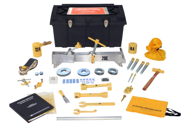 Sulfur Dioxide Emergency Kit for One Ton Containers from Indian Springs