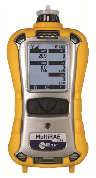 MultiRAE Lite Multi-Gas Detector w/ Pump, PGM-6208 from RAE Systems by Honeywell