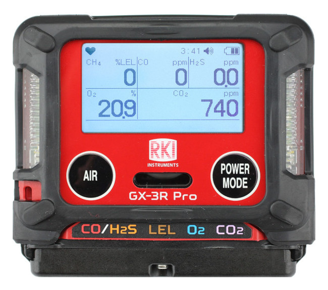 GX-3R Pro Personal 5-Gas Monitor from RKI Instruments