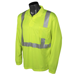 Max-Dri Wicking Long Sleeve Polo Shirt, Class 2 from Radians