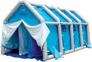 Decon shelters