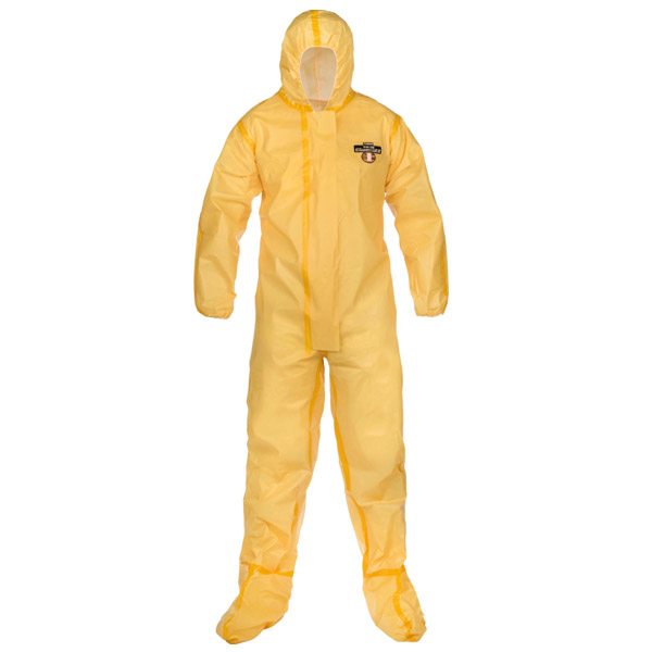 ChemMax 1 Coverall w/ Hood, Attached Boots from Lakeland Industries