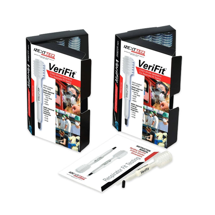 VeriFit Irritant Smoke Generators for Respirator Fit Testing (6 tubes) from Nextteq