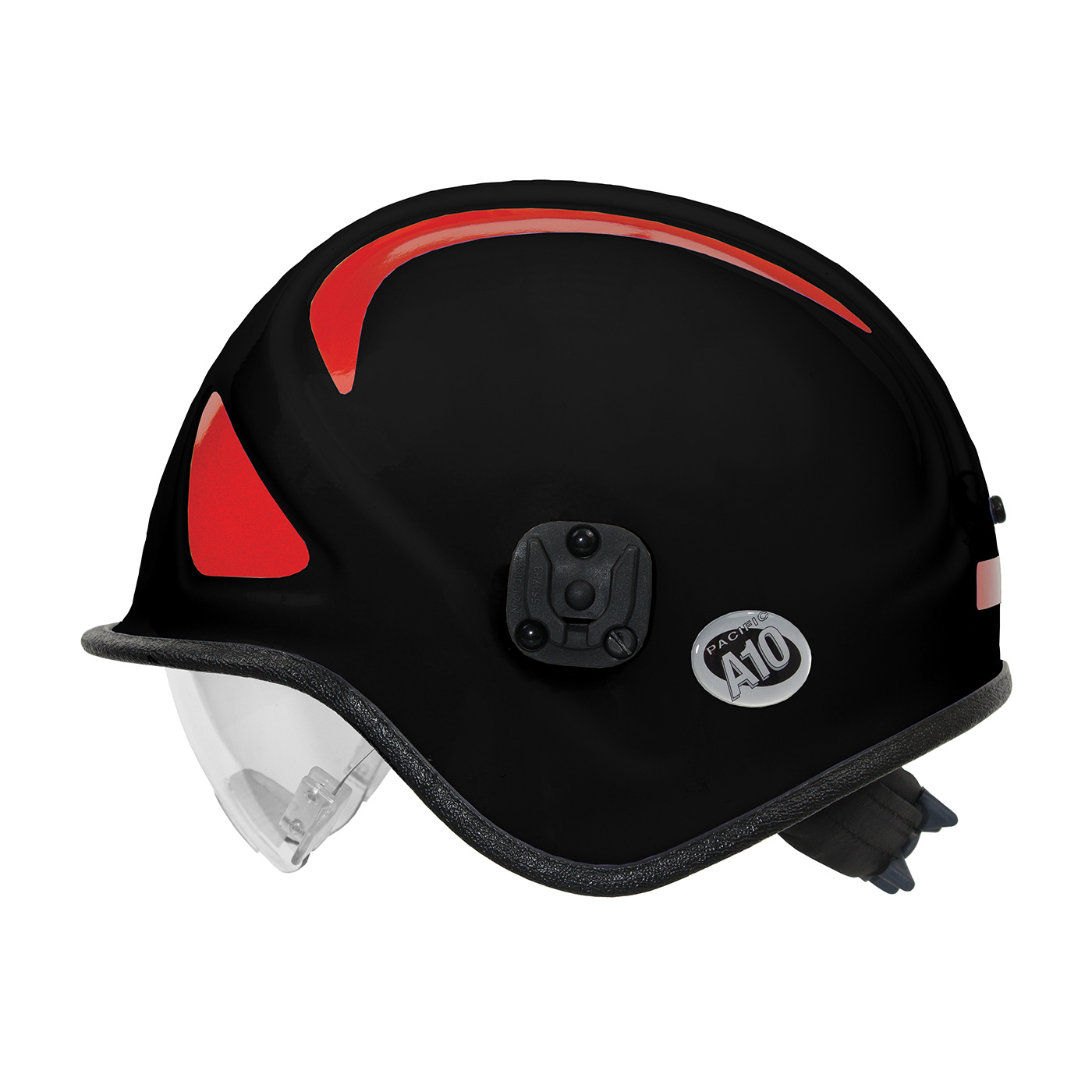 A10 Ambulance & Paramedic Rescue Helmet w/ Retractable Eye Protector from Pacific Helmet