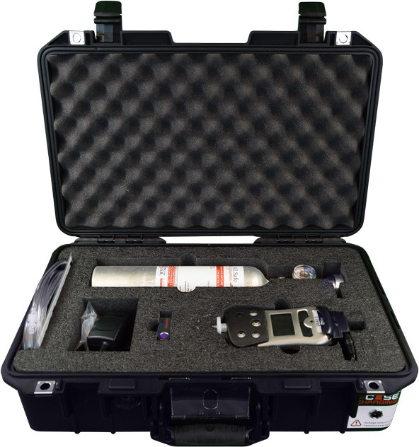 QRAE 3 4-Gas Detector inCase Calibration Kit from inCase Calibration by All Safe Industries