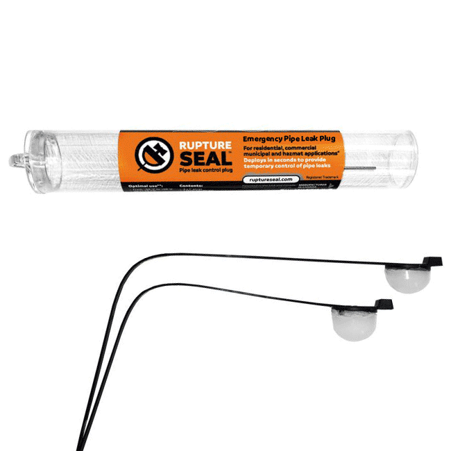 RuptureSeal Emergency Pipe Leak Plug - 2 Pack from RuptureSeal