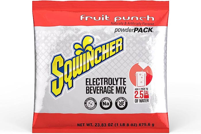 Sqwincher Powder Pack Powder Concentrate from Sqwincher