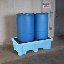 Ultratech Ultra-Spill Fluorinated Pallet (2-Drum Model) from Ultratech