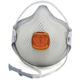 2800N95 Particulate Respirator w/ HandyStrap, Nuisance Levels of Ozone & OV Odors - Size M/L - 10/Box from Moldex
