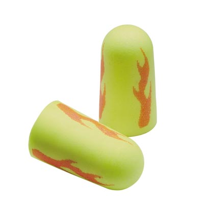 E-A-Rsoft Ear Plugs Neon Blasts, Uncorded in Poly B - 200 pr/Box from E-A-R by 3M