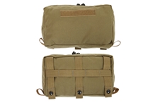 Outside Front Top Molle Pocket w/ Zipper from R&B Fabrications