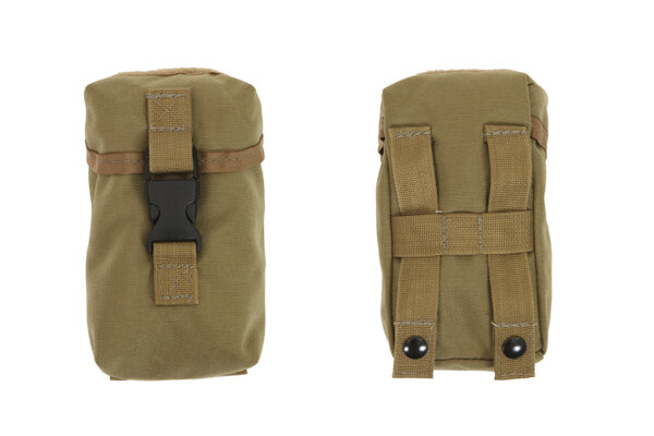 4 X 6.5 Small Outside Side Molle Pocket w/ Flap & S/R Buckle from R&B Fabrications