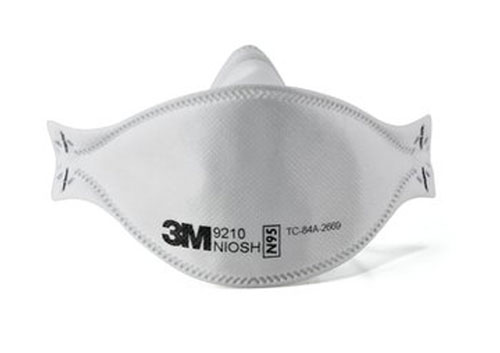 Aura N95 Particulate Respirator, 3-Panel from 3M