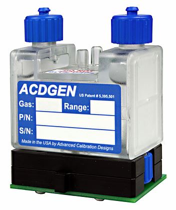 Nitrogen Dioxide (NO2) Gas Source for GENie EC System from Advanced Calibration Designs