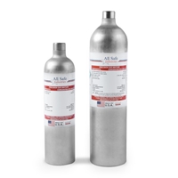 4-Gas Mix for RAE (50% LEL, 50ppm CO, 10ppm H2S, 18% O2) AS1-R7-8124, AS1-R7-81241, AS1-R7-81242