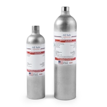 10 ppm Chlorine (Cl2) Calibration Gas AS1-RS-9609, AS1-RS-96091, AS1-RS-96092