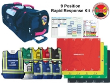 Rapid Response Kit for MCIs - 9 Position DMS-05001RD
