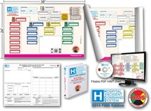 HICS 2014 Command Board Dry Erase Essentials Toolkit for Smaller Hospitals DMS-05424