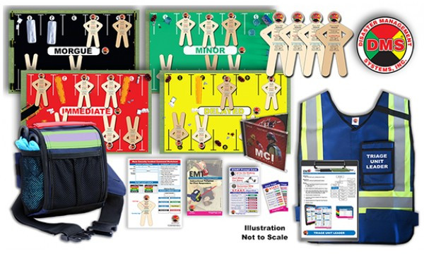 CERT MCI Tabletop Training Kit from Disaster Management Systems