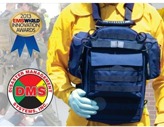 Advanced Chest Mounted Tactical Triage Ribbon Bag from Disaster Management Systems