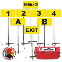 Event Organizational Flag Signage Kit from Disaster Management Systems