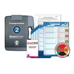 Evac123® HICS 255 Transportation (Step 2) Package from Disaster Management Systems